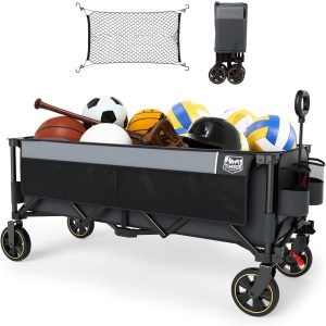 TIMBER RIDGE 49" Extra Long Folding Wagon